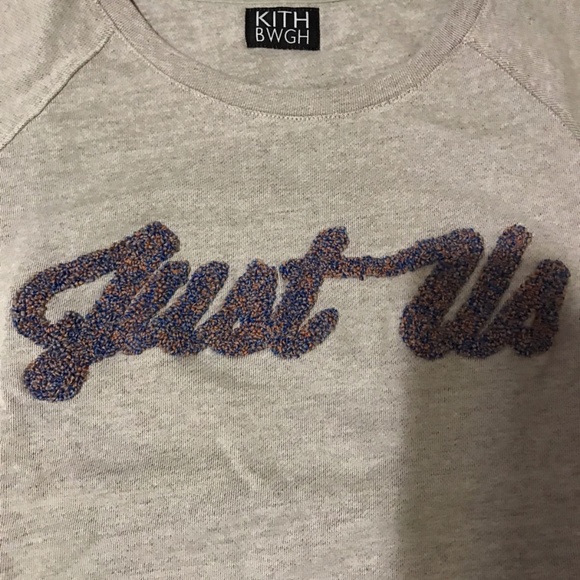 Kith x BWGH "JUST US"  S/S Sweatshirt Size XXL - Picture 2 of 5